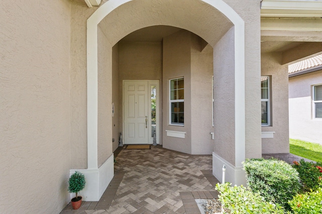 view of property entrance