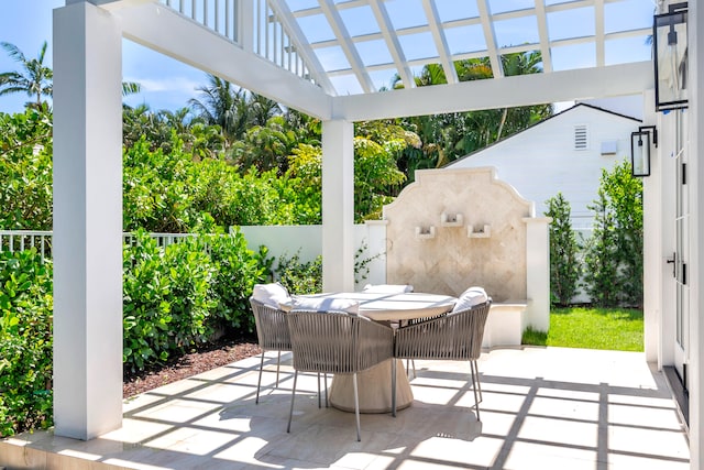 view of patio / terrace