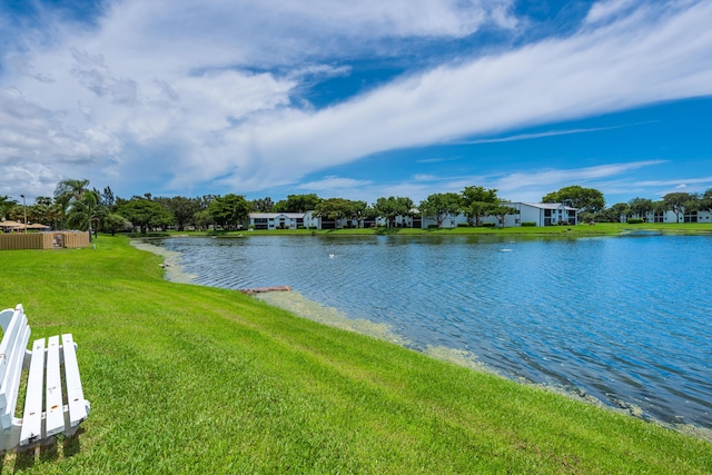 15451 Pembridge Dr Unit 217, Delray Beach, FL 33484 - property view of water with fence