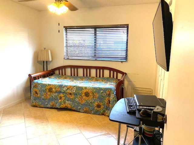 15451 Pembridge Dr Unit 217, Delray Beach, FL 33484 - tiled bedroom with baseboards
