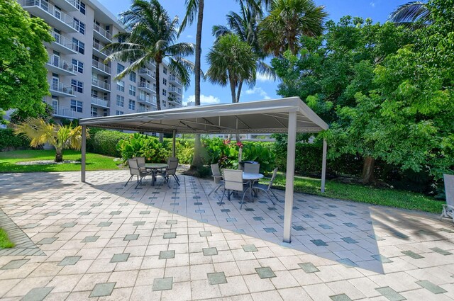 view of patio