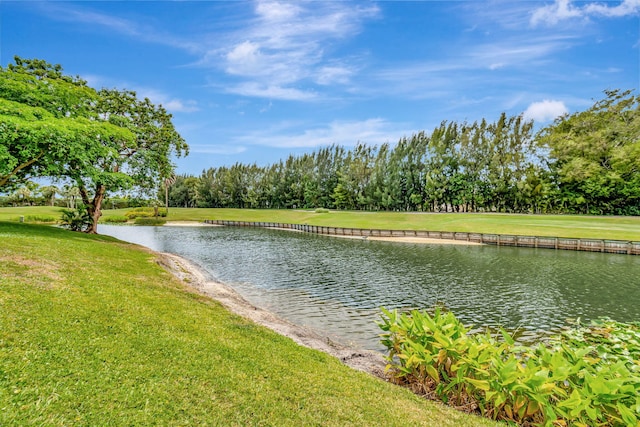 property view of water