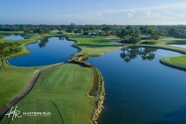 23 Westgate Ln Unit E, Boynton Beach, FL 33436 - drone / aerial view with a water view