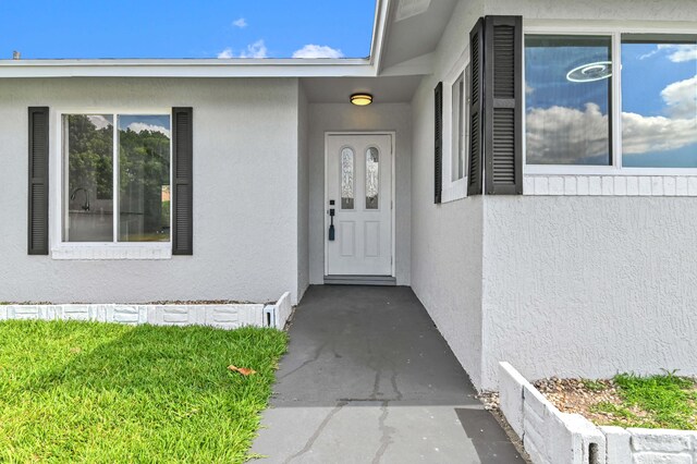 view of property entrance