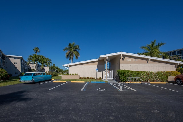 view of car parking