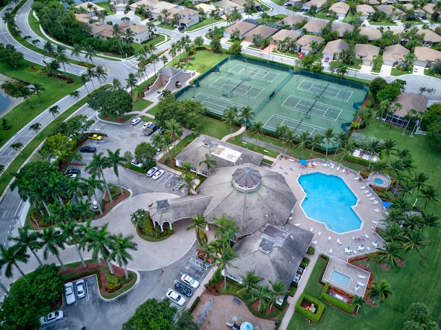 view of birds eye view of property