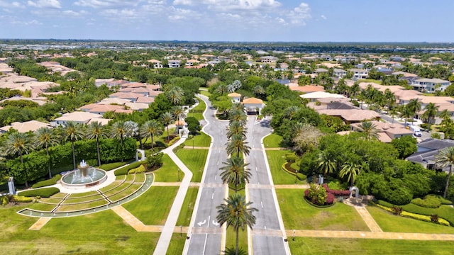 view of aerial view