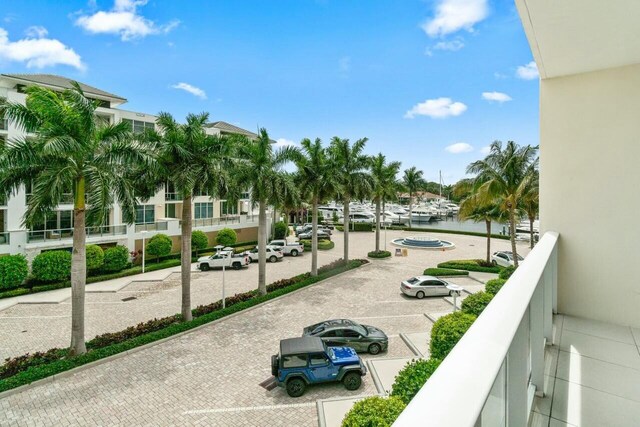2720 Donald Ross Rd Unit 301, Palm Beach Gardens, FL 33410 - view of home's community featuring uncovered parking and a water view