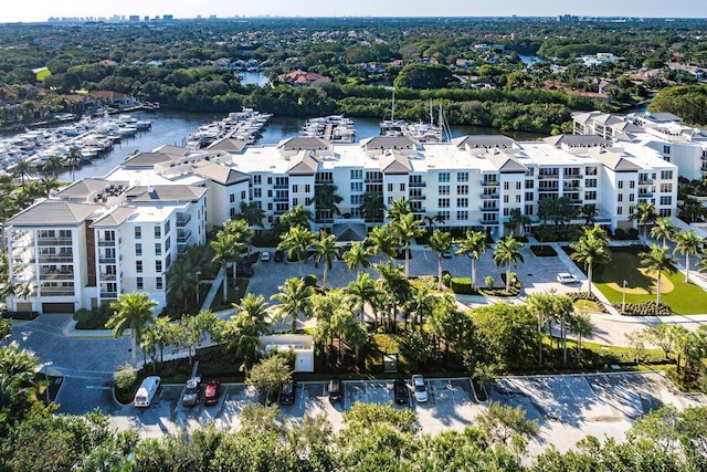 2720 Donald Ross Rd Unit 301, Palm Beach Gardens, FL 33410 - drone / aerial view with a water view