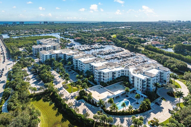 2720 Donald Ross Rd Unit 301, Palm Beach Gardens, FL 33410 - aerial view featuring a water view