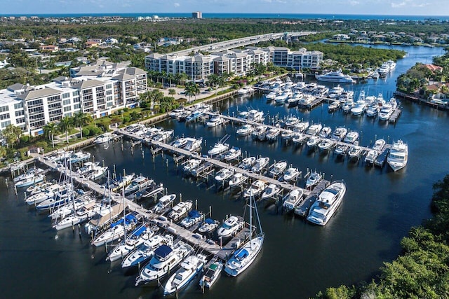 2720 Donald Ross Rd Unit 301, Palm Beach Gardens, FL 33410 - drone / aerial view with a water view