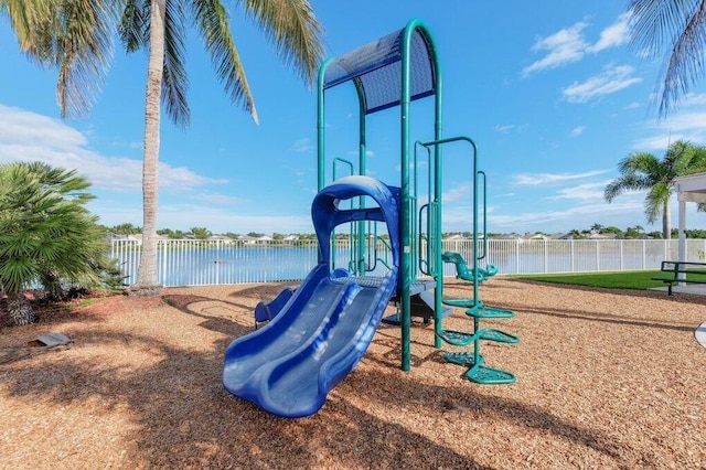 community jungle gym featuring fence