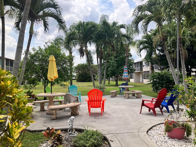 view of patio