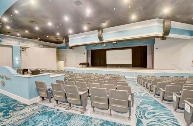 66 Capri B, Delray Beach, FL 33484 - cinema with carpet