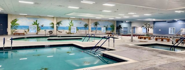 66 Capri B, Delray Beach, FL 33484 - view of indoor community pool
