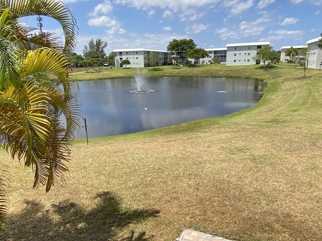 property view of water