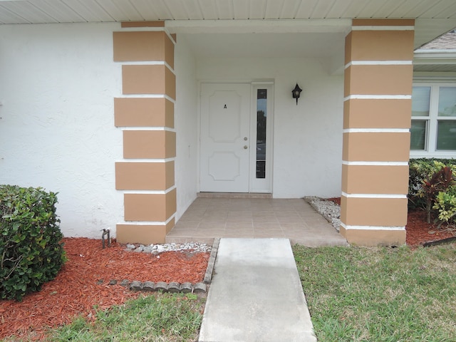 view of entrance to property