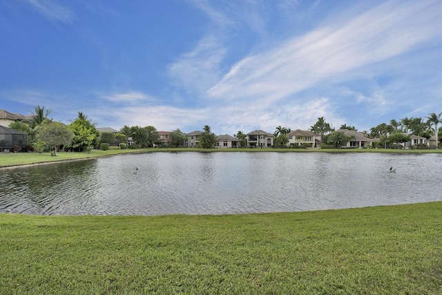 property view of water