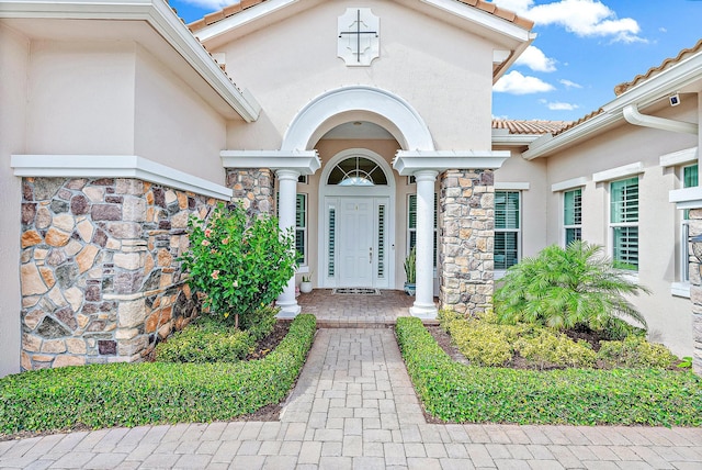 view of property entrance