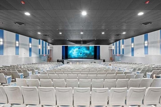 view of home theater