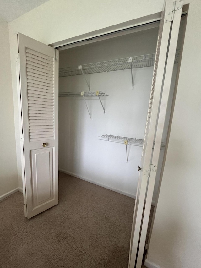 view of closet