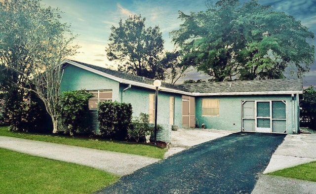 view of ranch-style house