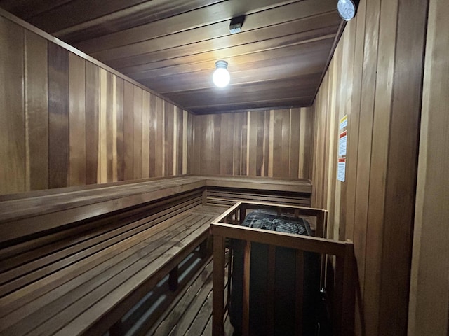 view of sauna / steam room