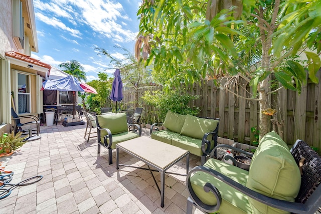 view of patio / terrace