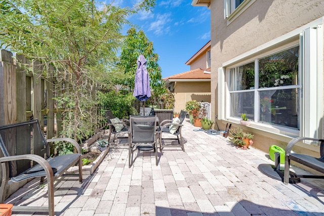 view of patio / terrace