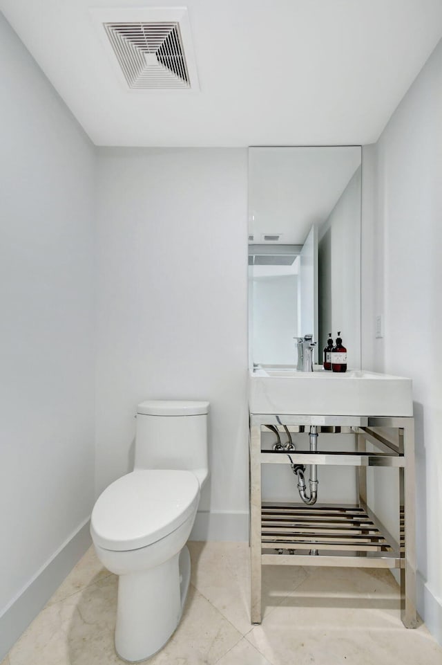 bathroom with toilet