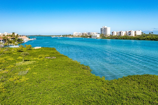 property view of water