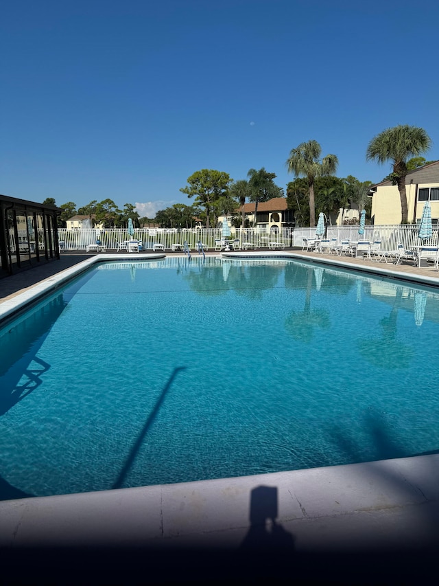 view of swimming pool