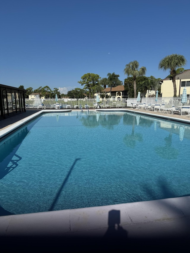 3560 Pine Tree Ct Unit A-2, Greenacres, FL 33463 - community pool featuring fence