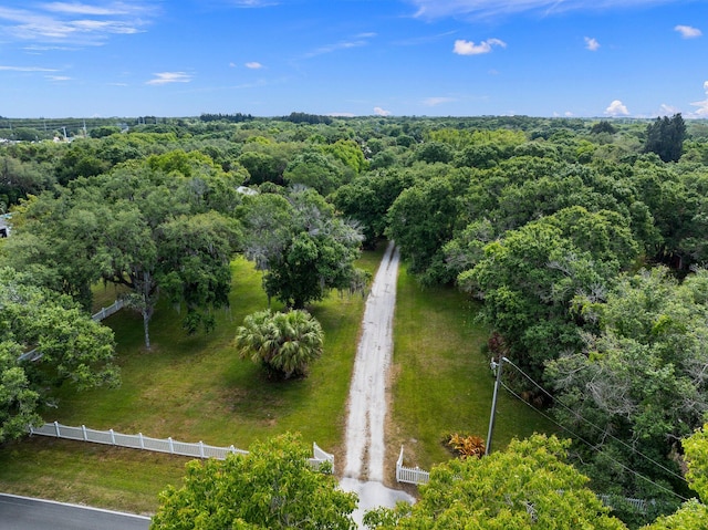 view of drone / aerial view