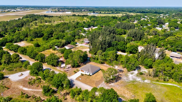 view of aerial view