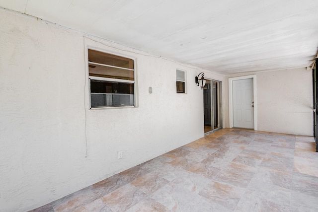 view of tiled spare room