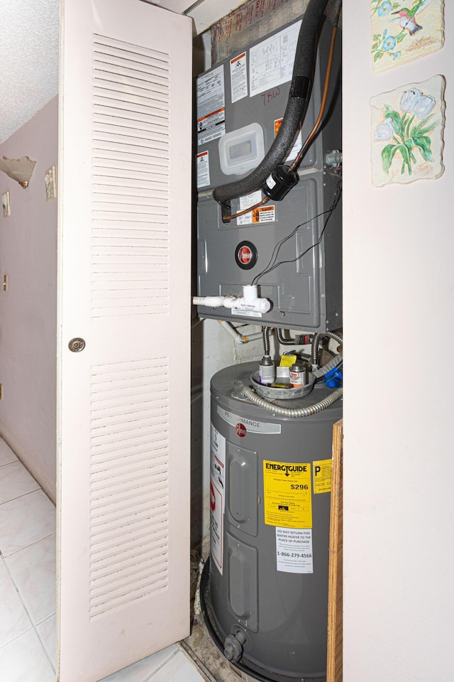 utilities with electric water heater