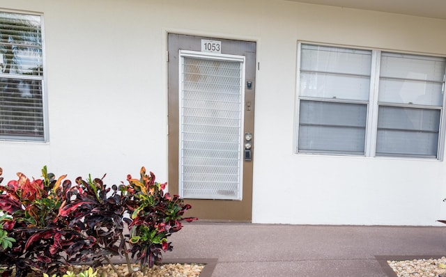 view of entrance to property