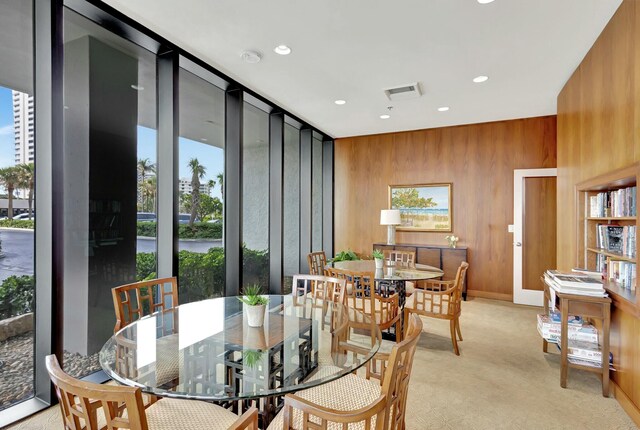 dining room featuring a wealth of natural light, ceiling fan, a textured ceiling, and light tile patterned floors