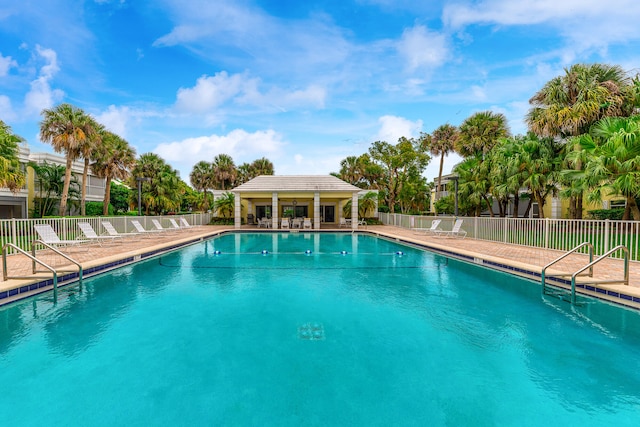 view of swimming pool