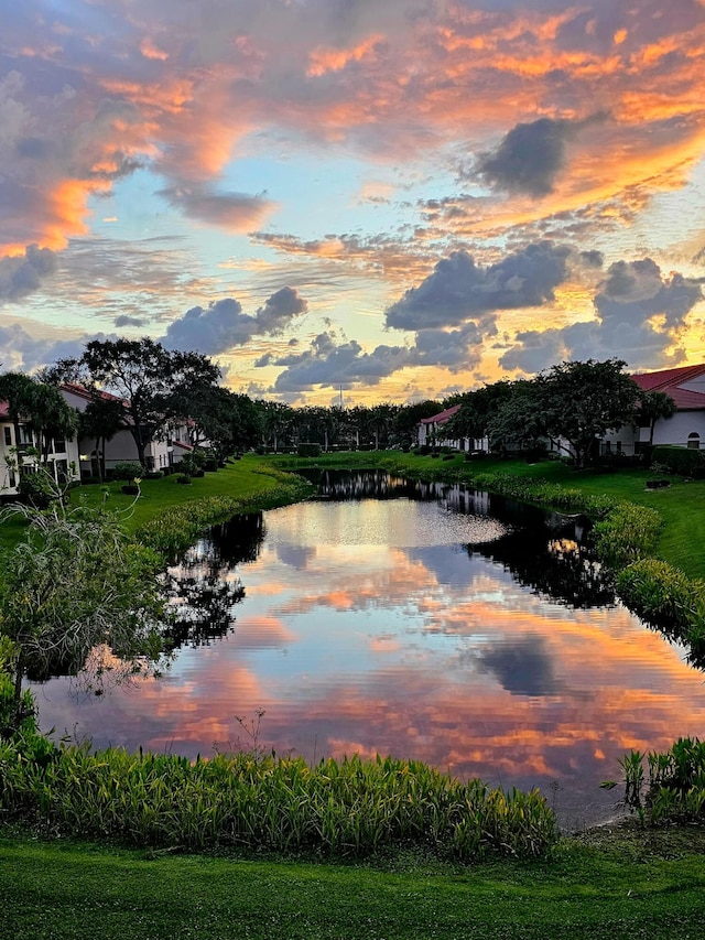 property view of water