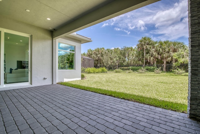 view of patio