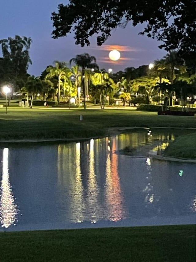 view of water feature