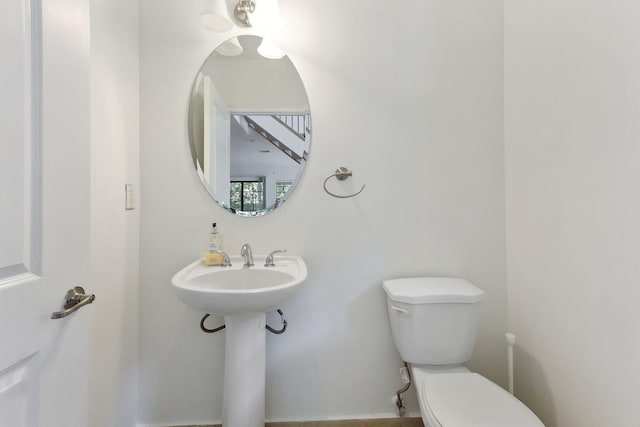 bathroom with toilet