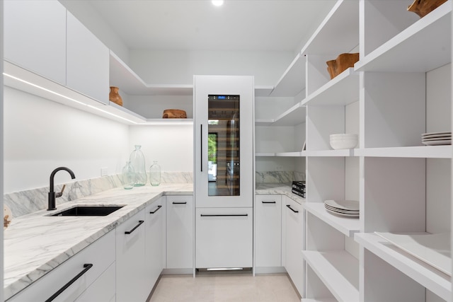 pantry featuring sink