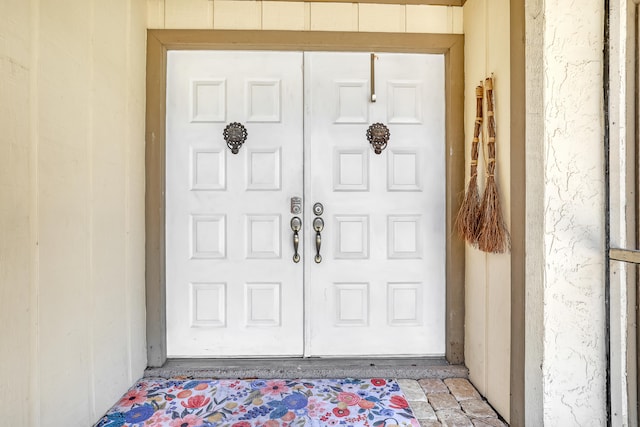 view of entrance to property