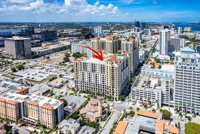 view of birds eye view of property