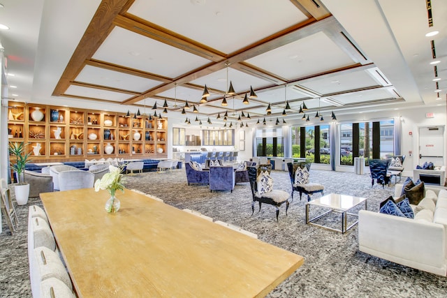 view of dining area