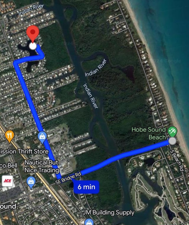 9029 SE Breeze Way, Hobe Sound, FL 33455 - map location