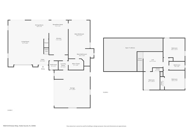 9029 SE Breeze Way, Hobe Sound, FL 33455 - view of layout